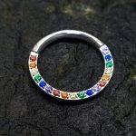 Clicker with Forward Rainbow CZ