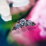 Top Beaded with 3 CZ- Mini