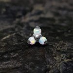 Prong Set 3 Trinity Top Opal